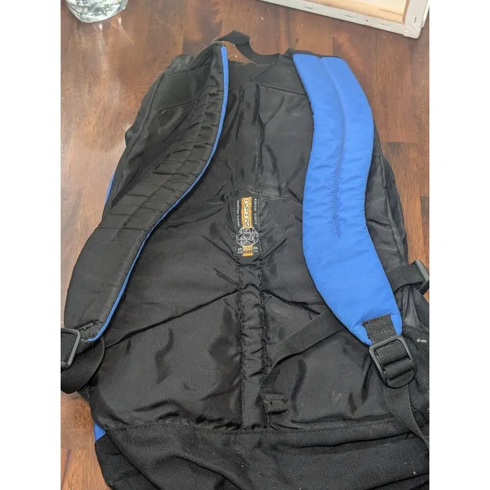 OGIO Ionik Backpack Blue Black Laptop School Travel Bag Durable Multi Pocket